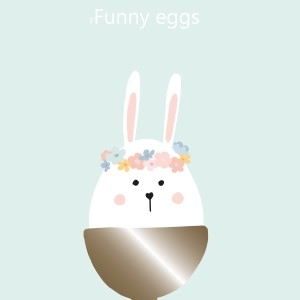 Collection home deco et scrapbooking Pâques Funny eggs Artemio