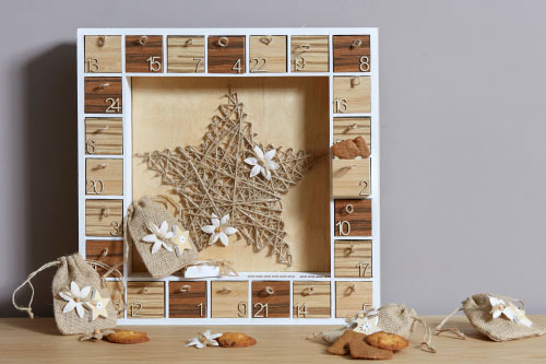 Calendrier de l'Avent à décorer