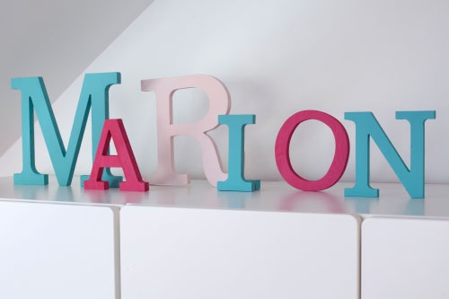 Prénom en bois - Home déco