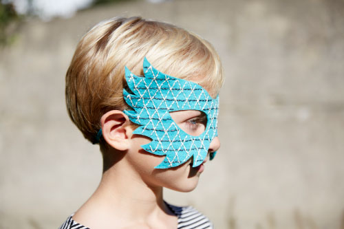 Masque en feutrine pour enfant