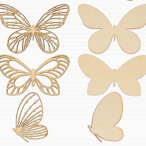 Silhouettes en bois