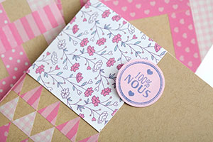 Tampon scrapbooking