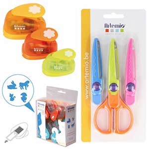 Perforatrices et ciseaux pour enfants