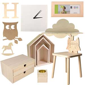 Objets à décorer