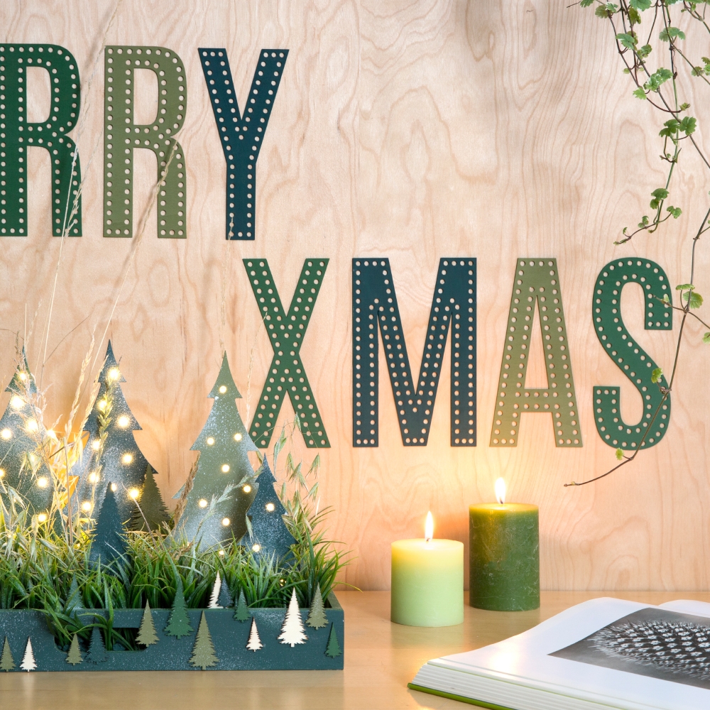 Déco de Noël pour petits espace : naturelle