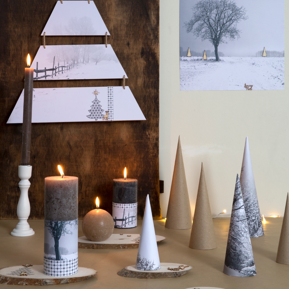 Déco de Noël pour petits espace : Boisée