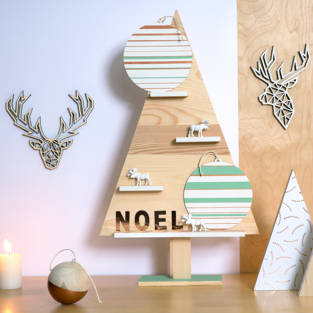 Déco de Noël pour petits espace : scandinave
